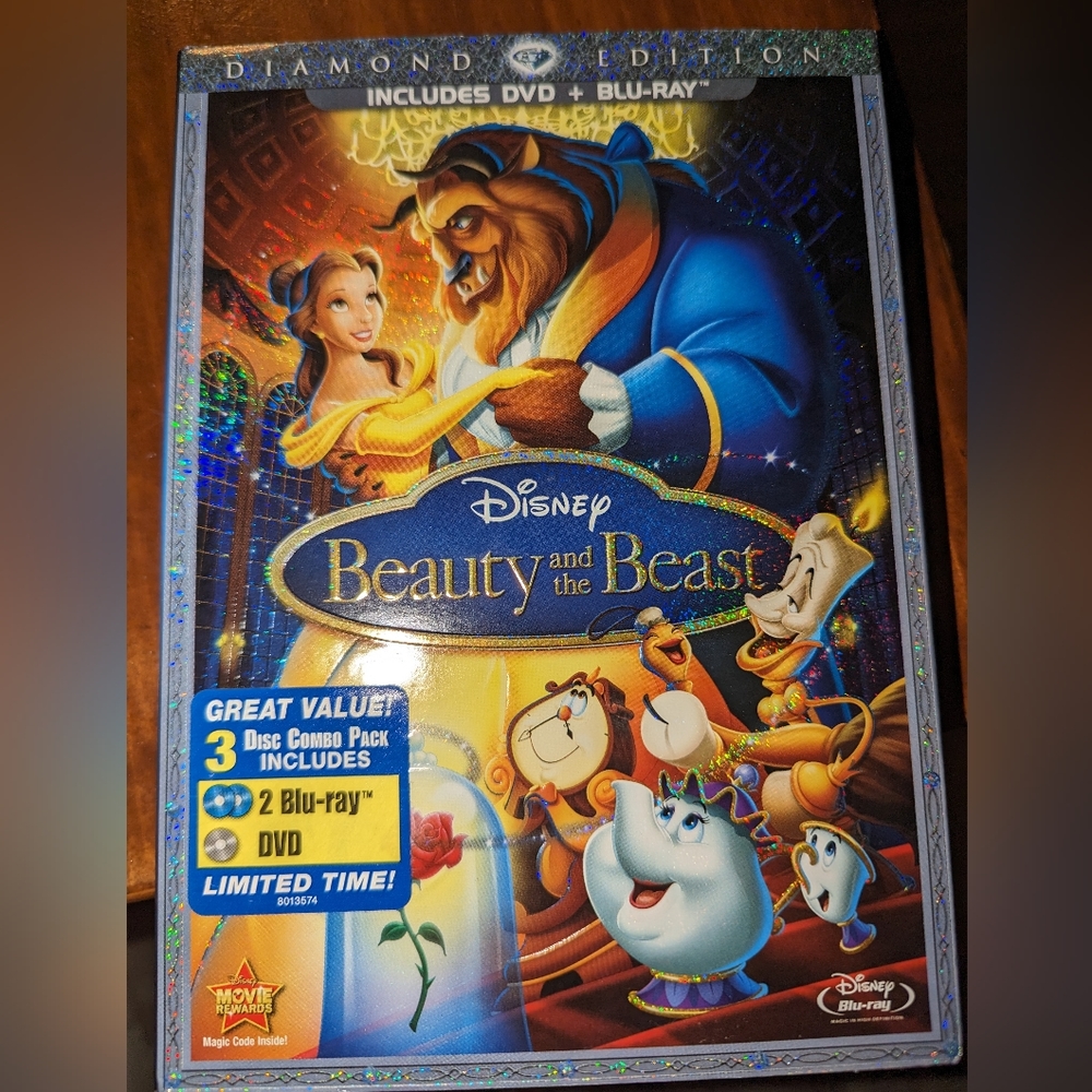 Beauty and the beast diamond edition DVD